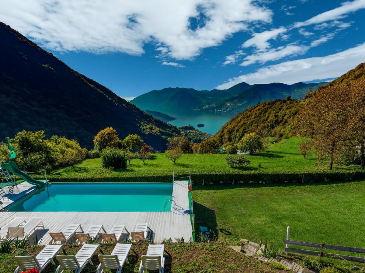 הוילה מארונה Beautiful Chalet With Swimming Pool In Lombardy מראה חיצוני תמונה